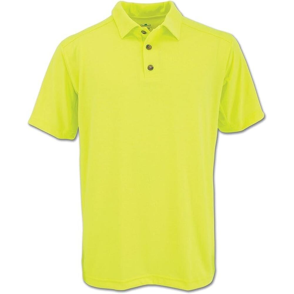 Arborwear Men's 706515 Tech Polo Shirt, Safety Yellow - Medium